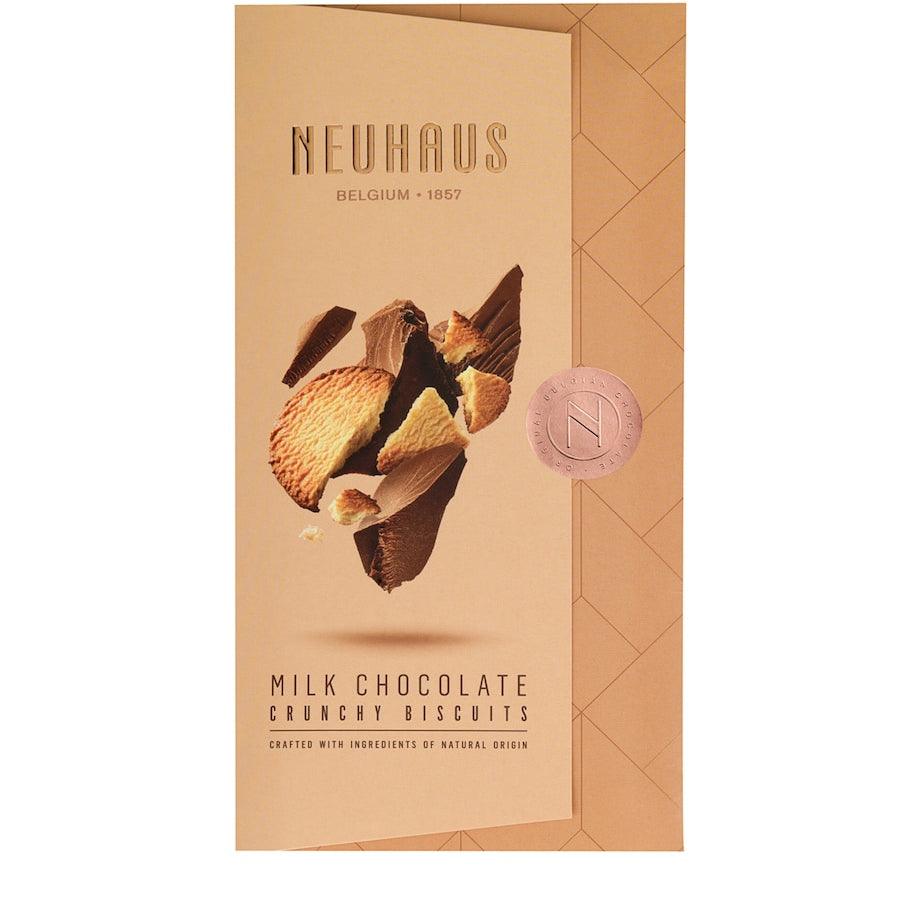 Crunchy Biscuits Milk Chocolate Bar (100g)
