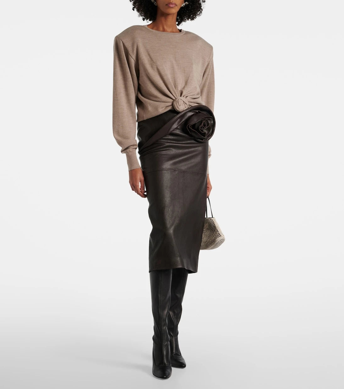 Magda Butrym - Leather knee-high boots