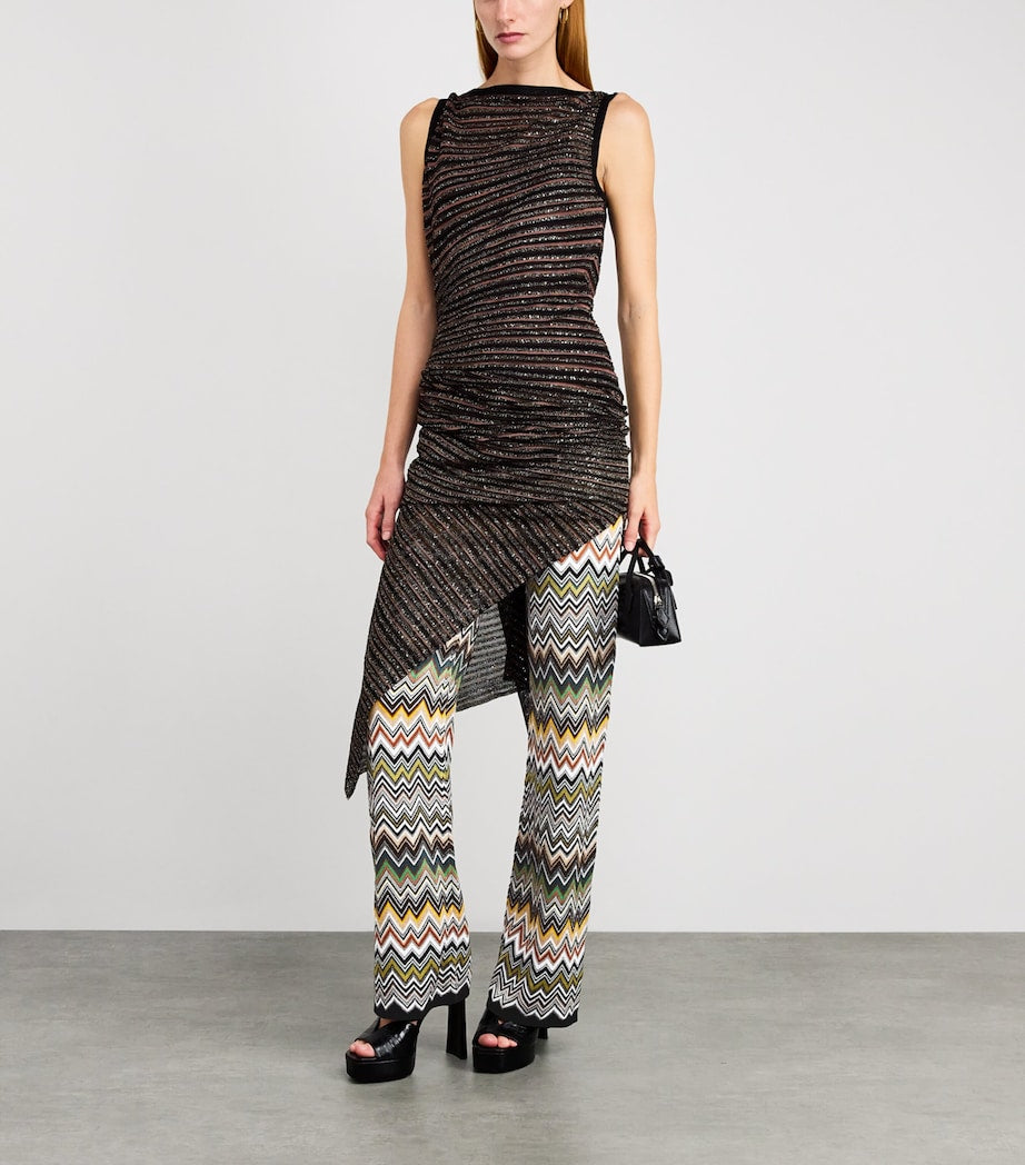 Missoni Multi Zigzag Flared Trousers