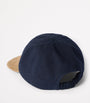 Blue Denim Corduroy Baseball Cap