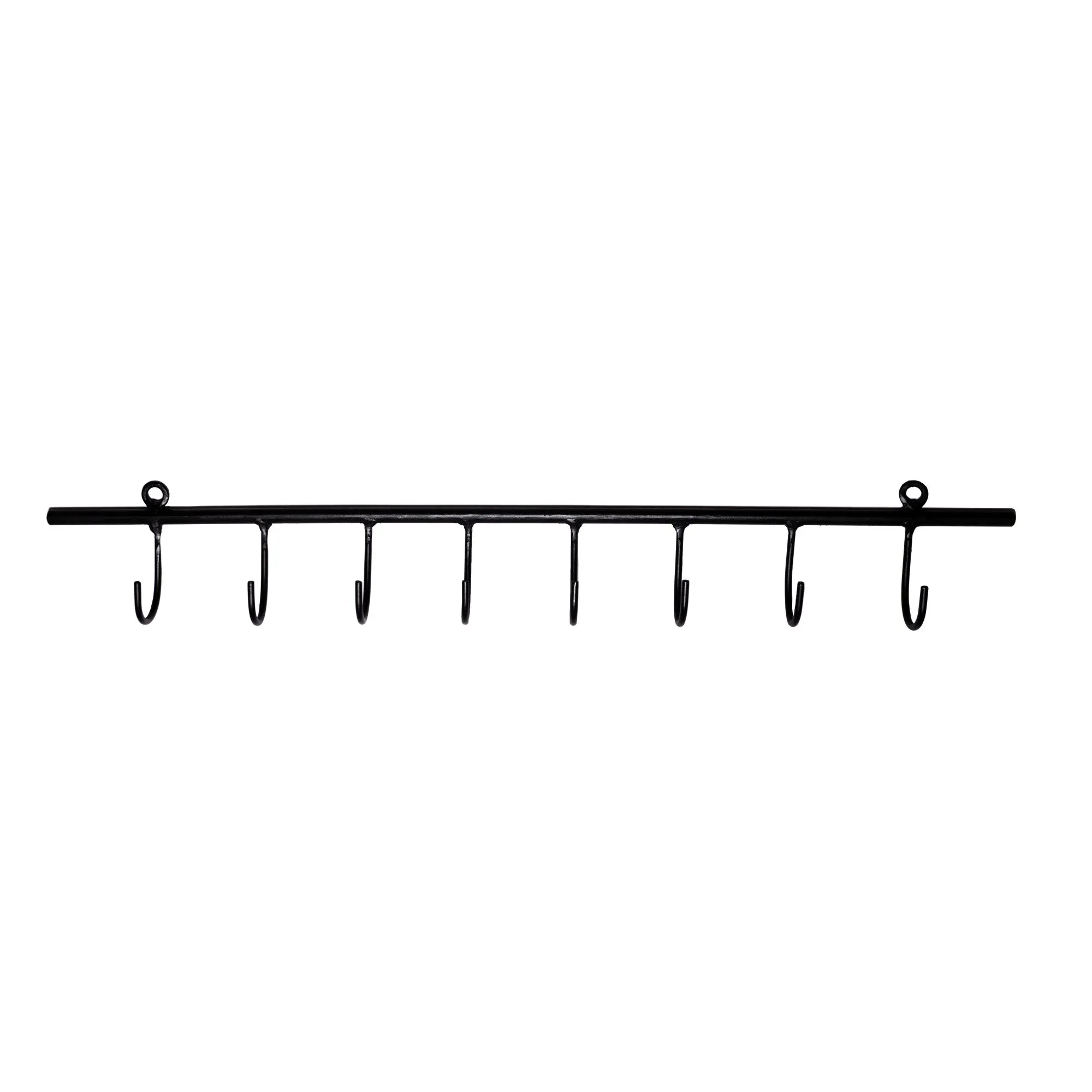 Cosydar - Hanger with Eight Hooks | Black
