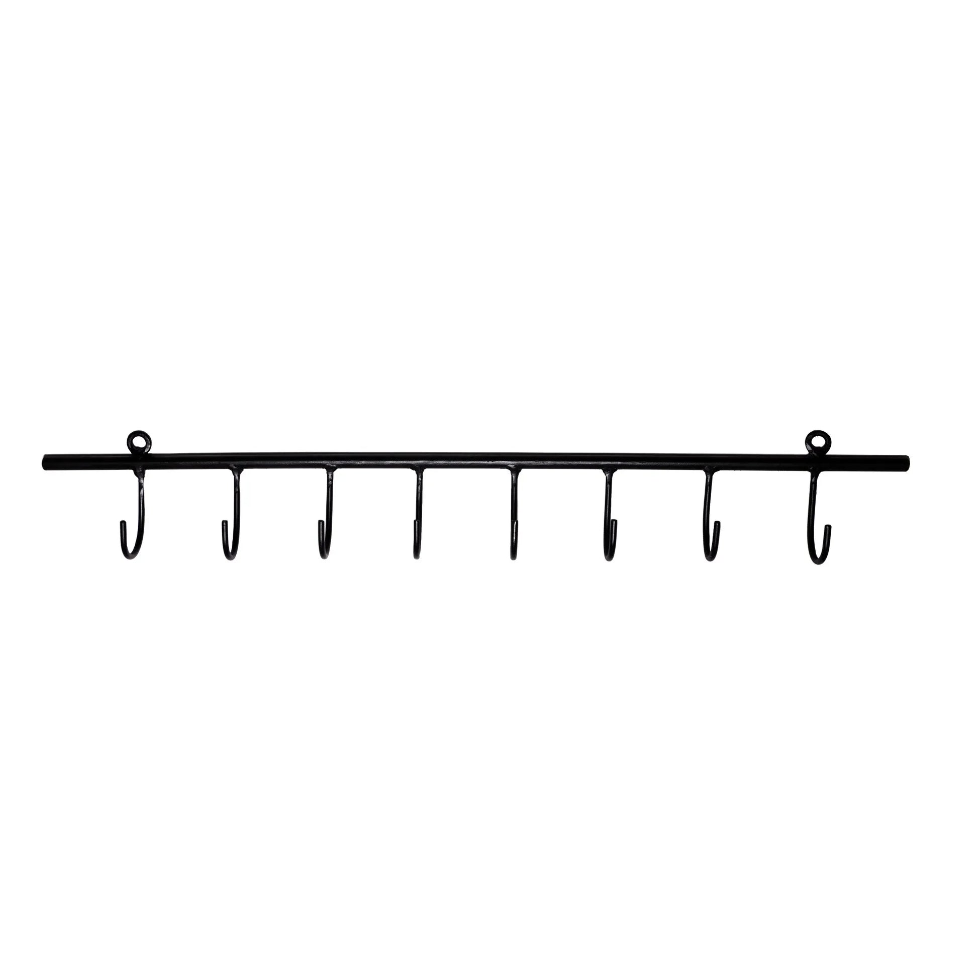 Cosydar - Hanger with Eight Hooks | Black