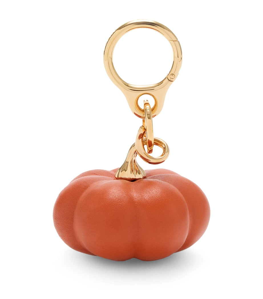 Orange Pumpkin Bag Charm