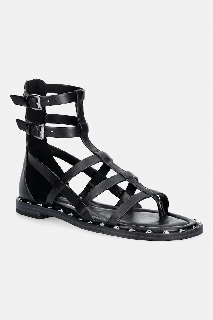 MICHAEL Michael Kors сандали дамски от кожа Noa Flat Sandal