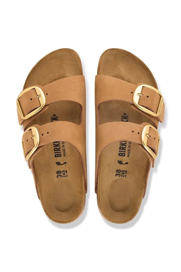 Birkenstock чехли дамски Arizona Big Buckle Nubuck Leather