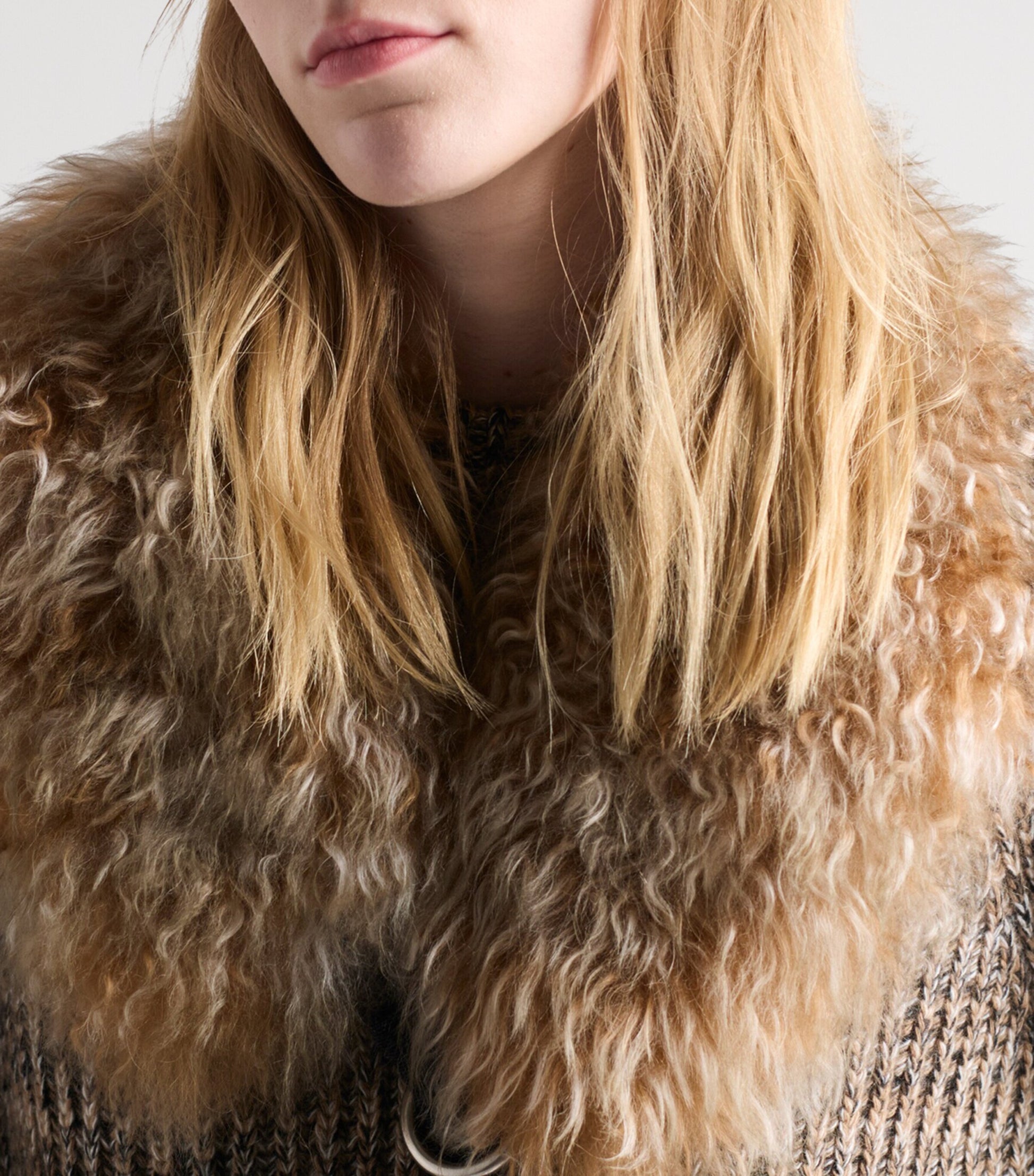 Prada Brown Wool-Cashmere Sweatshirt