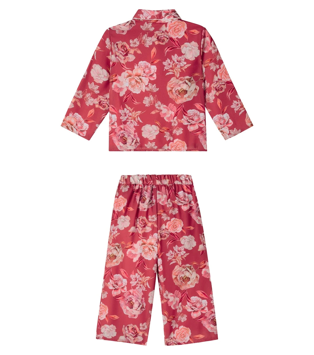 Patachou - Floral chiffon pajamas