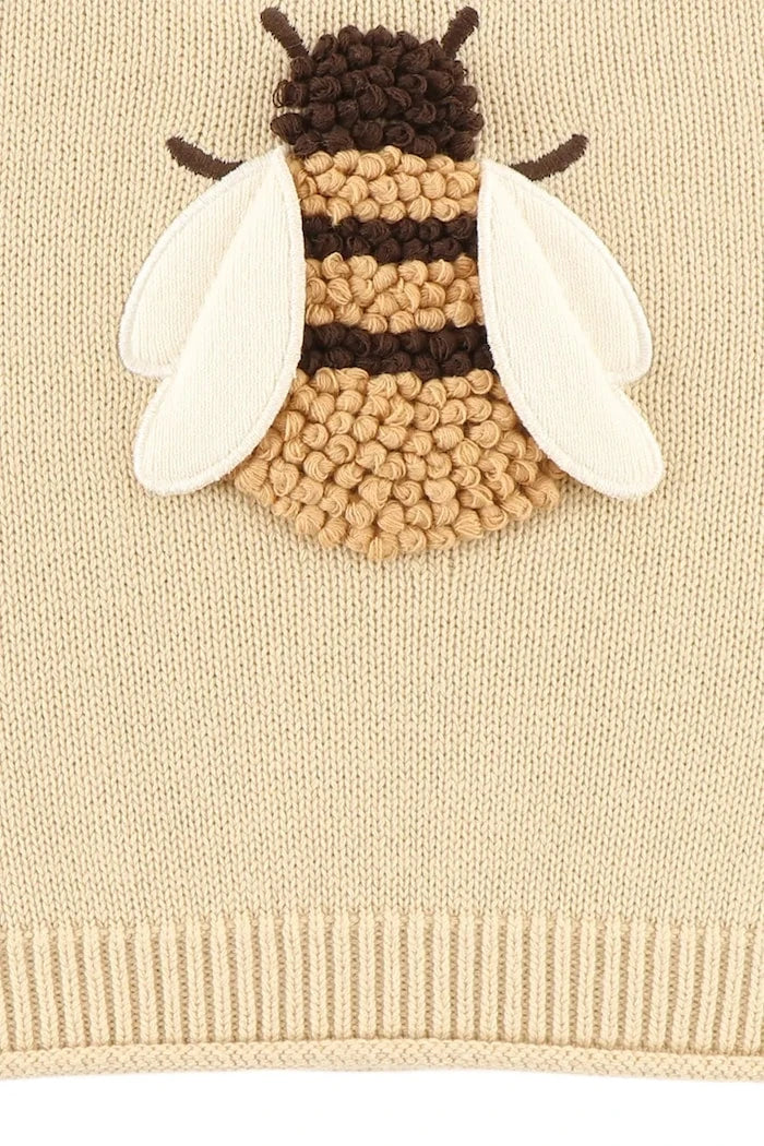 Donsje Valenthe Sweater Bee Çocuk Pamuklu Kazak