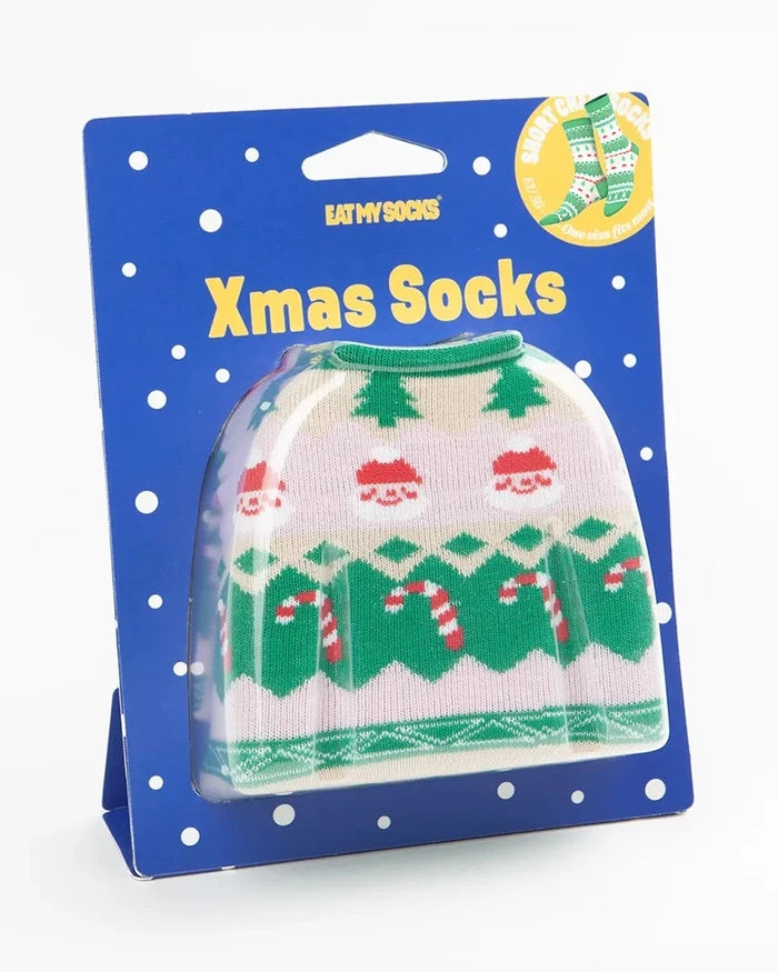 Eat My Socks Trend Xmas Jumper Çorap