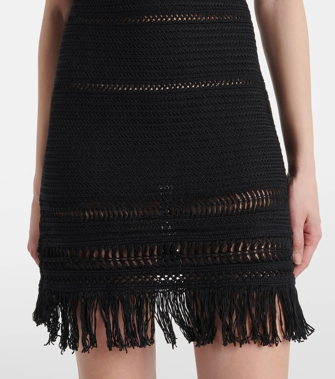 Marant Etoile - Araliage macramé cotton minidress
