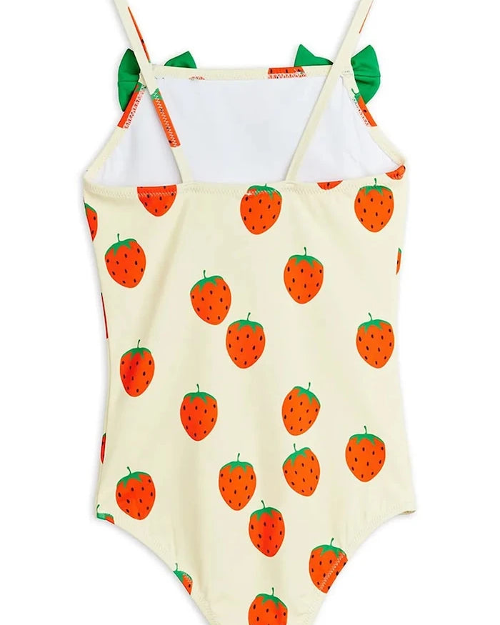 Mini Rodini цял бански за деца Strawberries