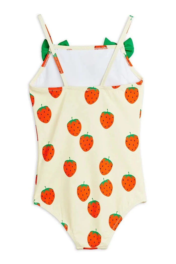Mini Rodini цял бански за деца Strawberries