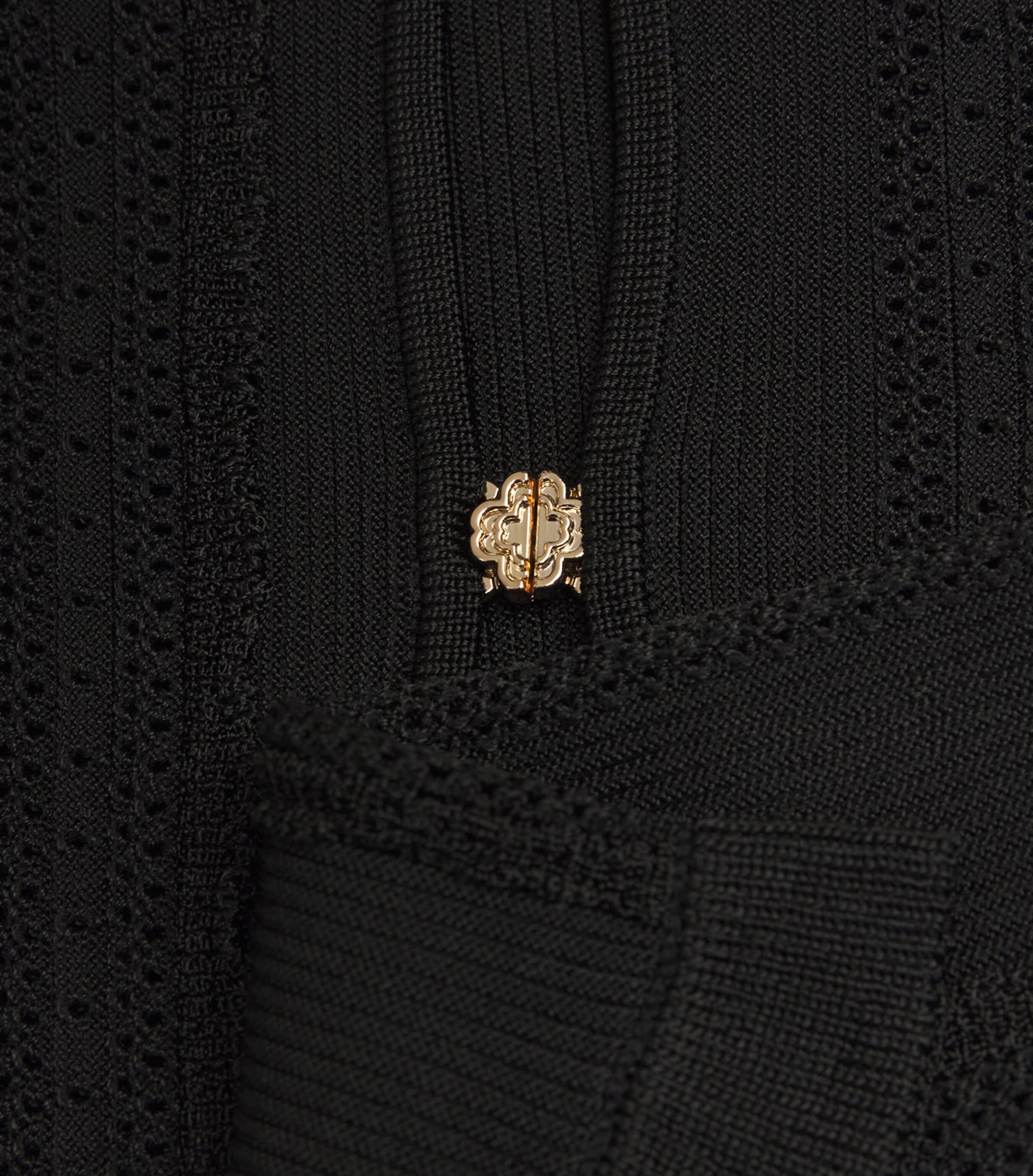 Maje Black Madeline 2-in-1 Tank Top and Cardigan