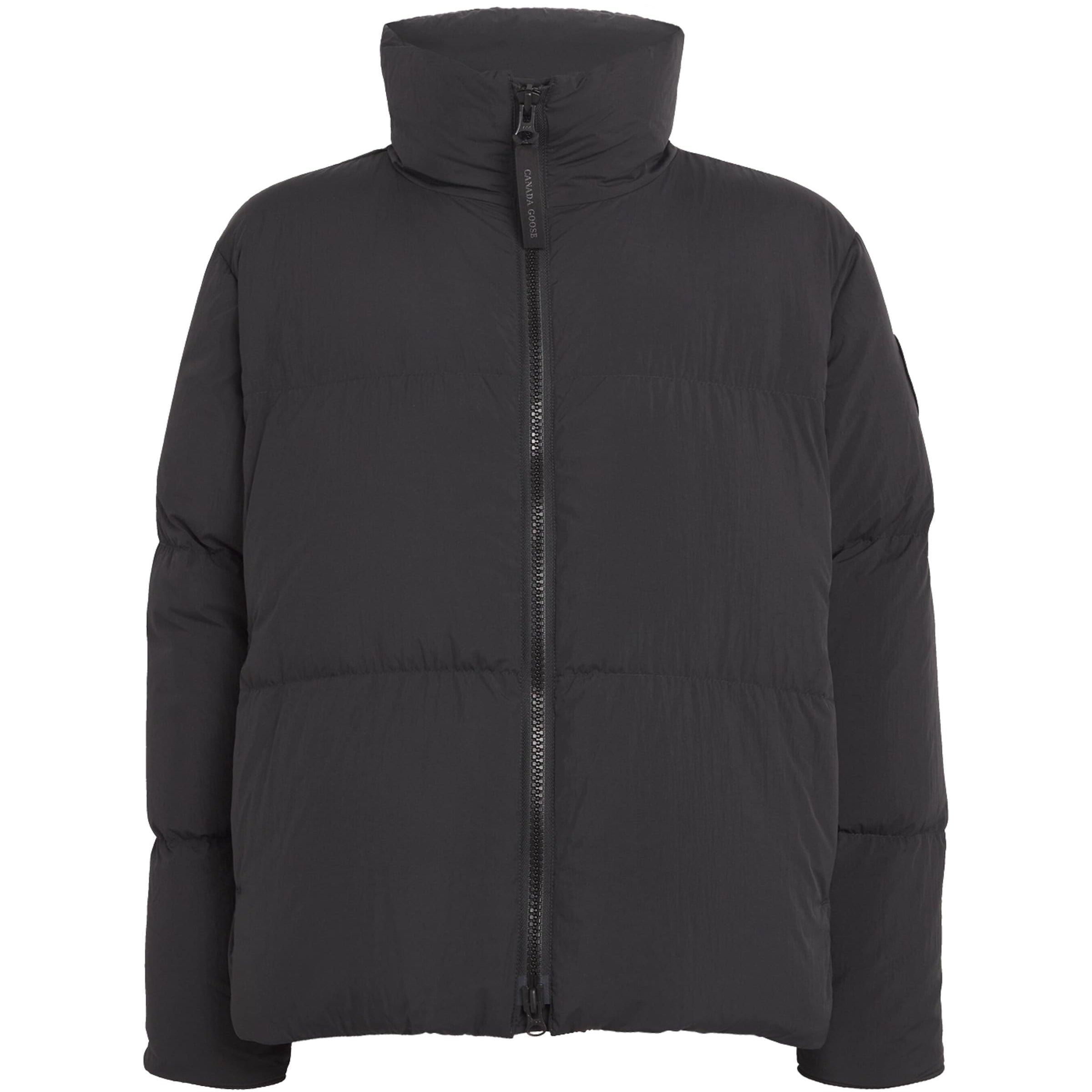 Black Down Lawrence Puffer Jacket