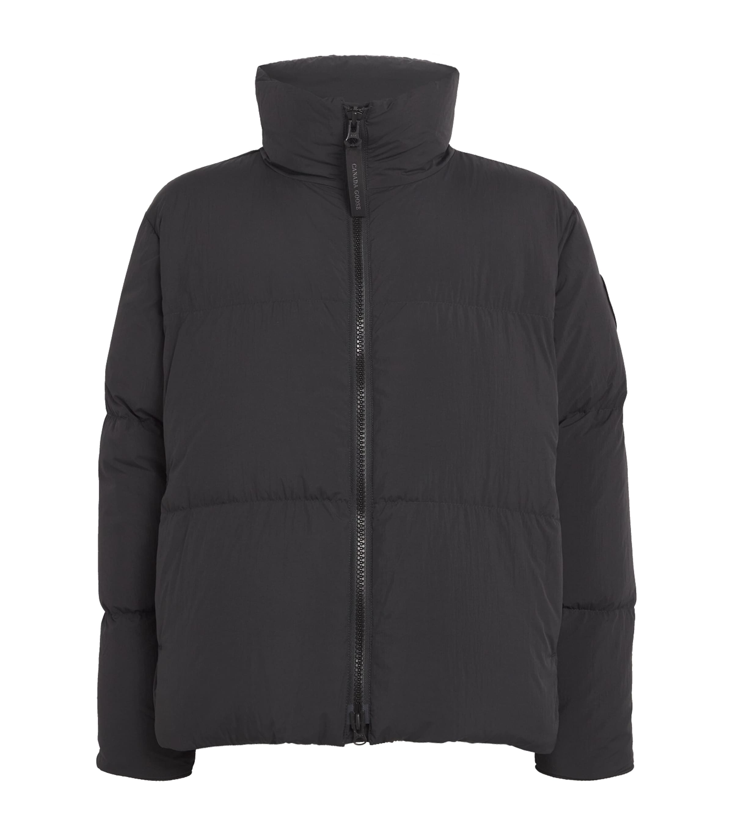 Black Down Lawrence Puffer Jacket