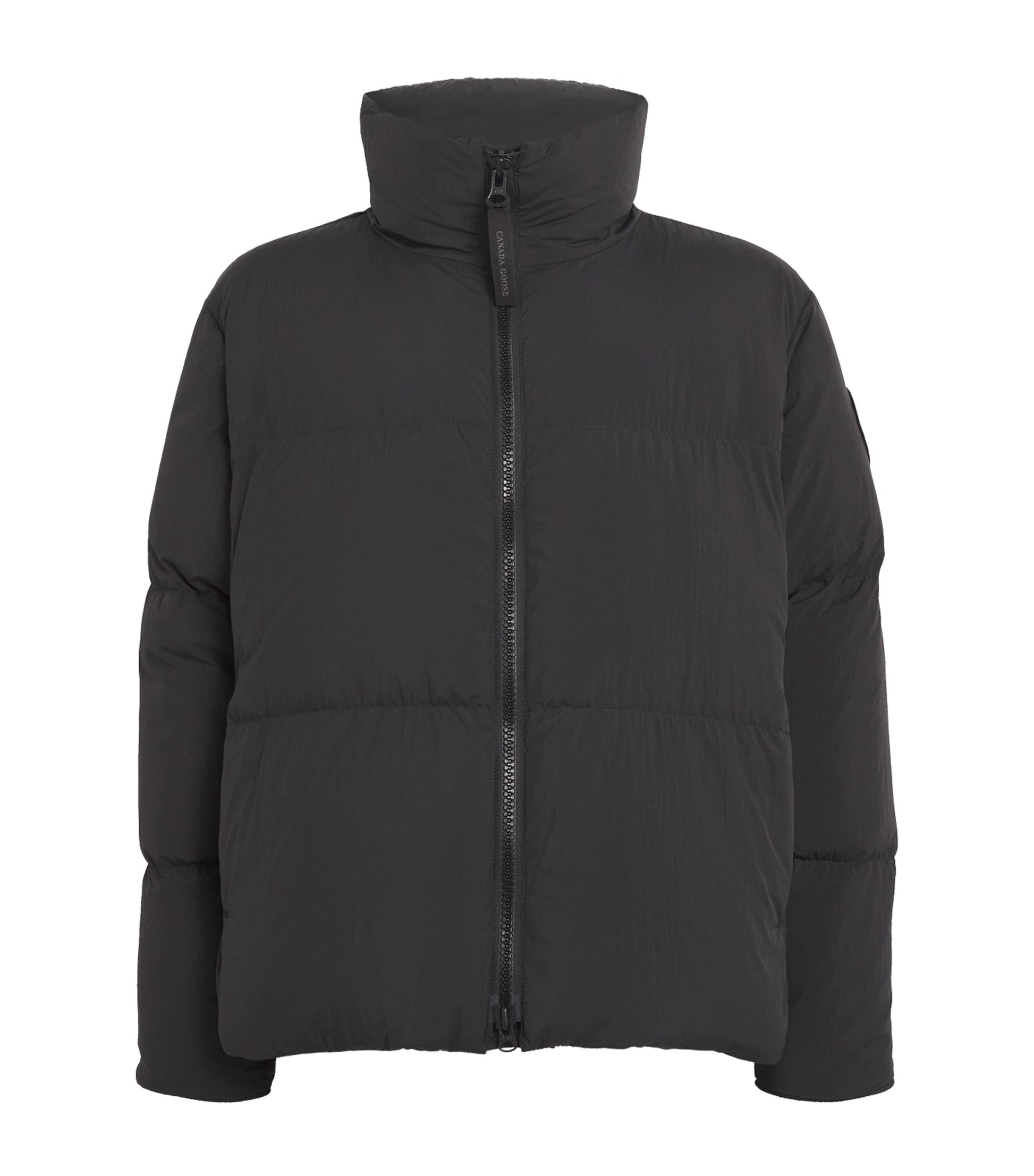 Black Down Lawrence Puffer Jacket