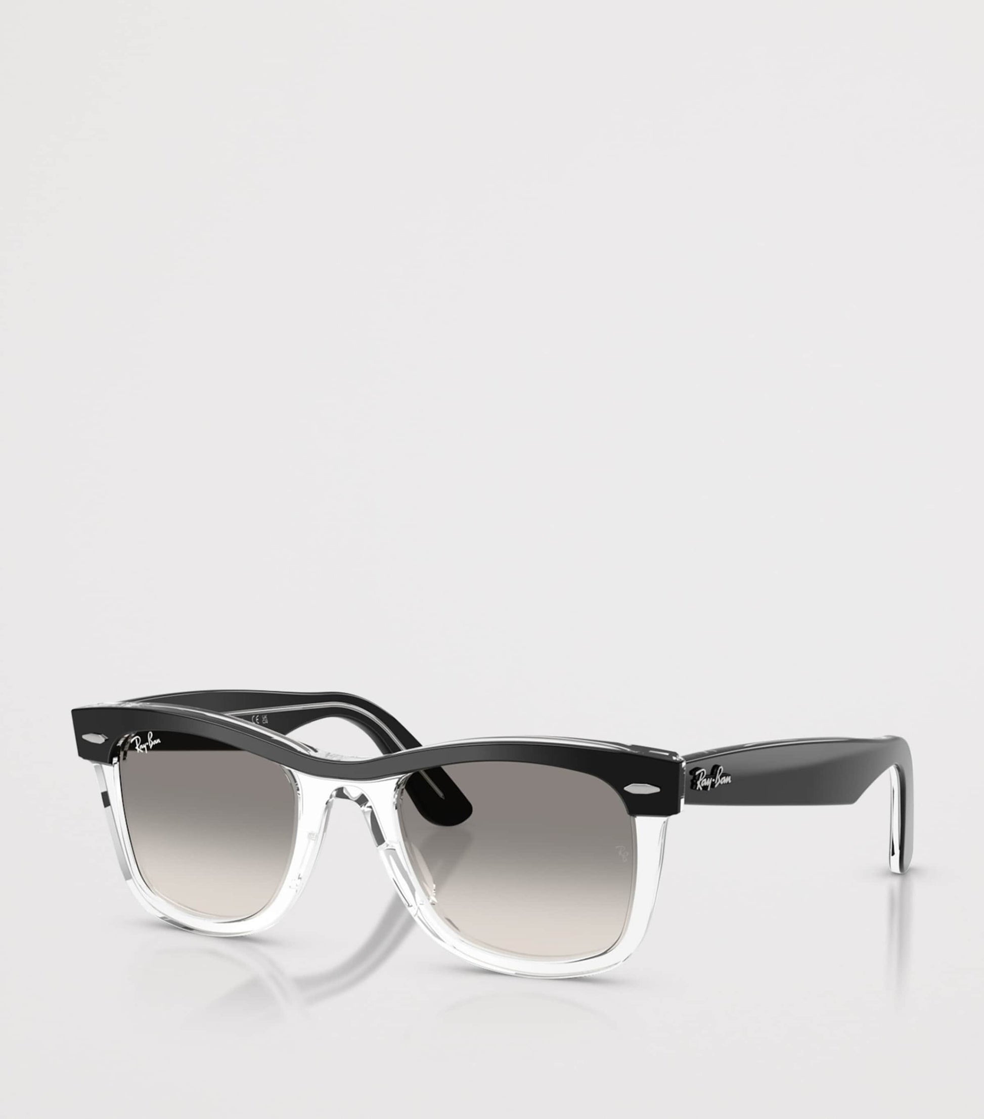 Ray-Ban Black Wayfarer Street Neat Square Sunglasses