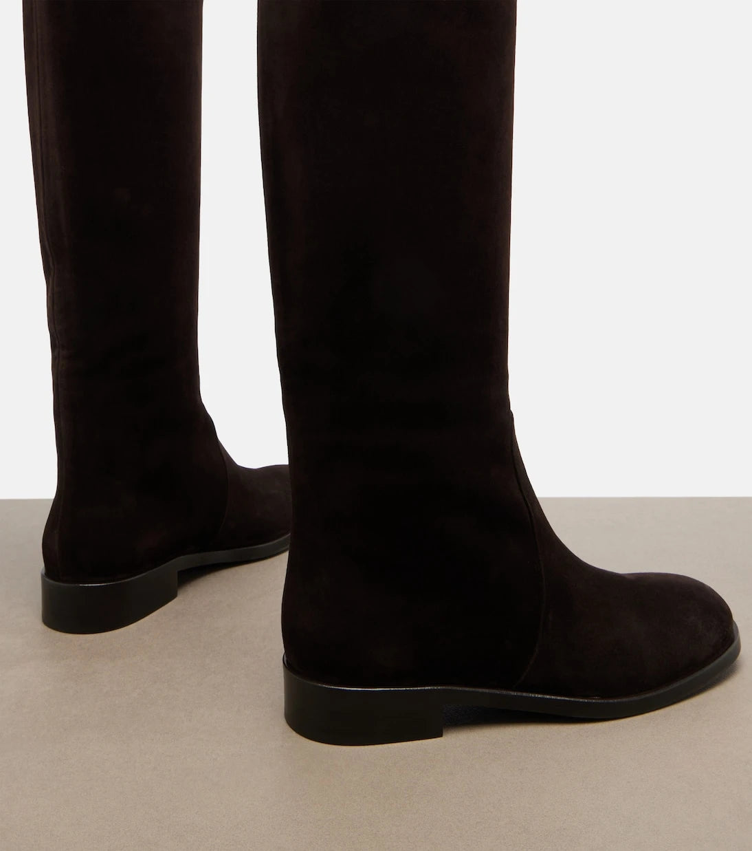 Gianvito Rossi - Zayne suede knee-high boots