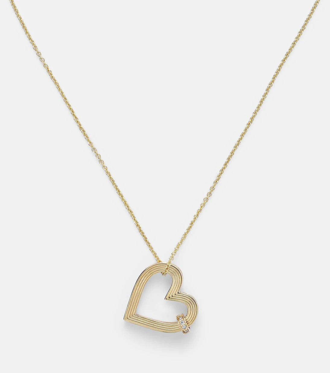 Sydney Evan - 14kt gold necklace with diamonds
