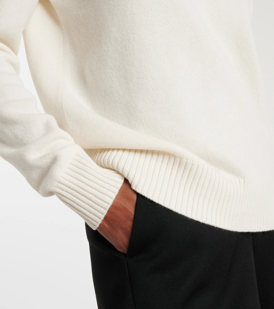 Givenchy - Logo wool and cashmere sweater