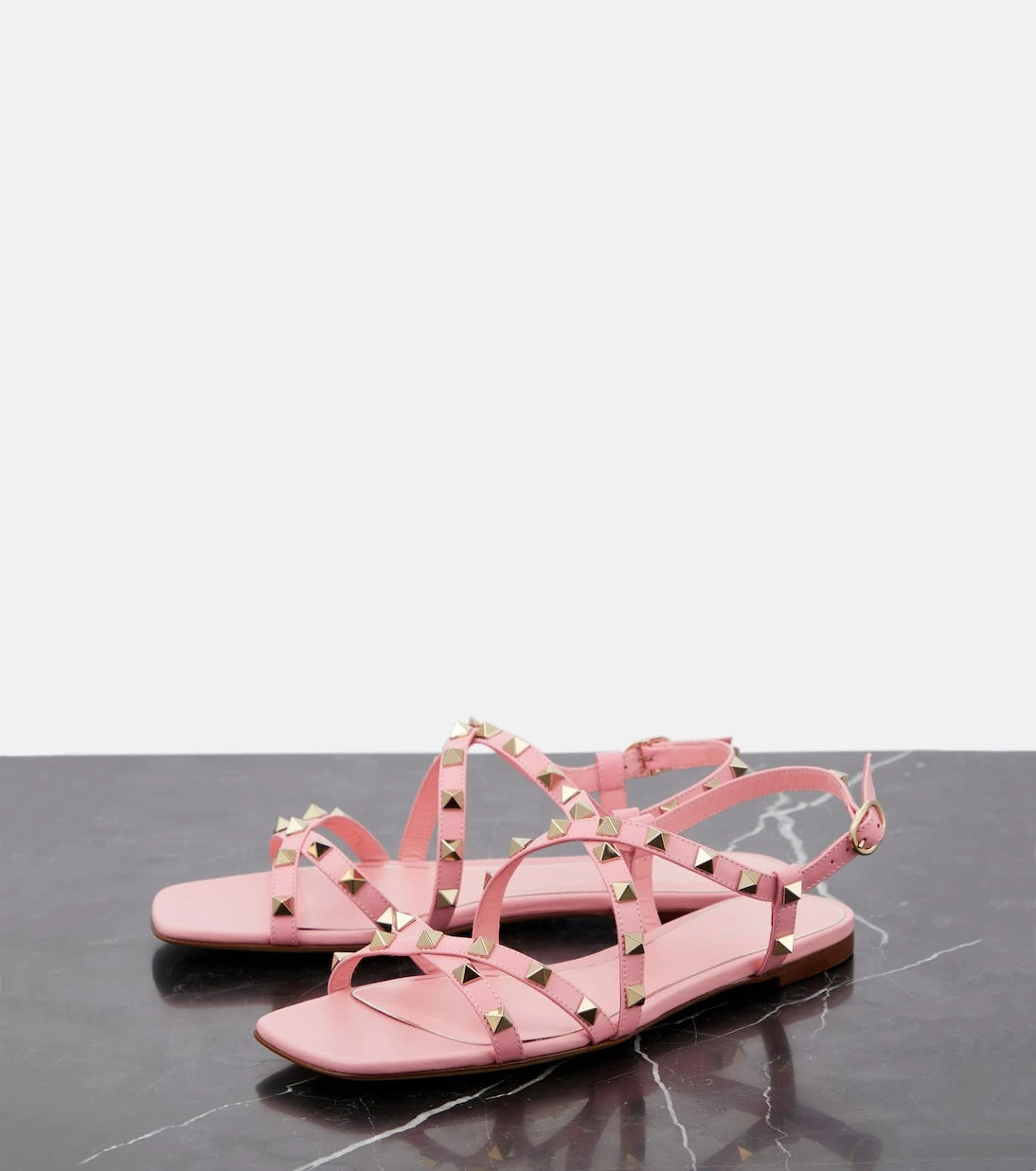 Valentino Garavani - Rockstud leather sandals