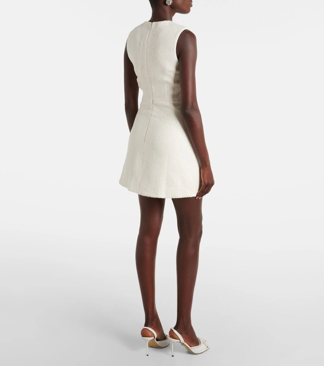 Self-Portrait - Bouclé minidress