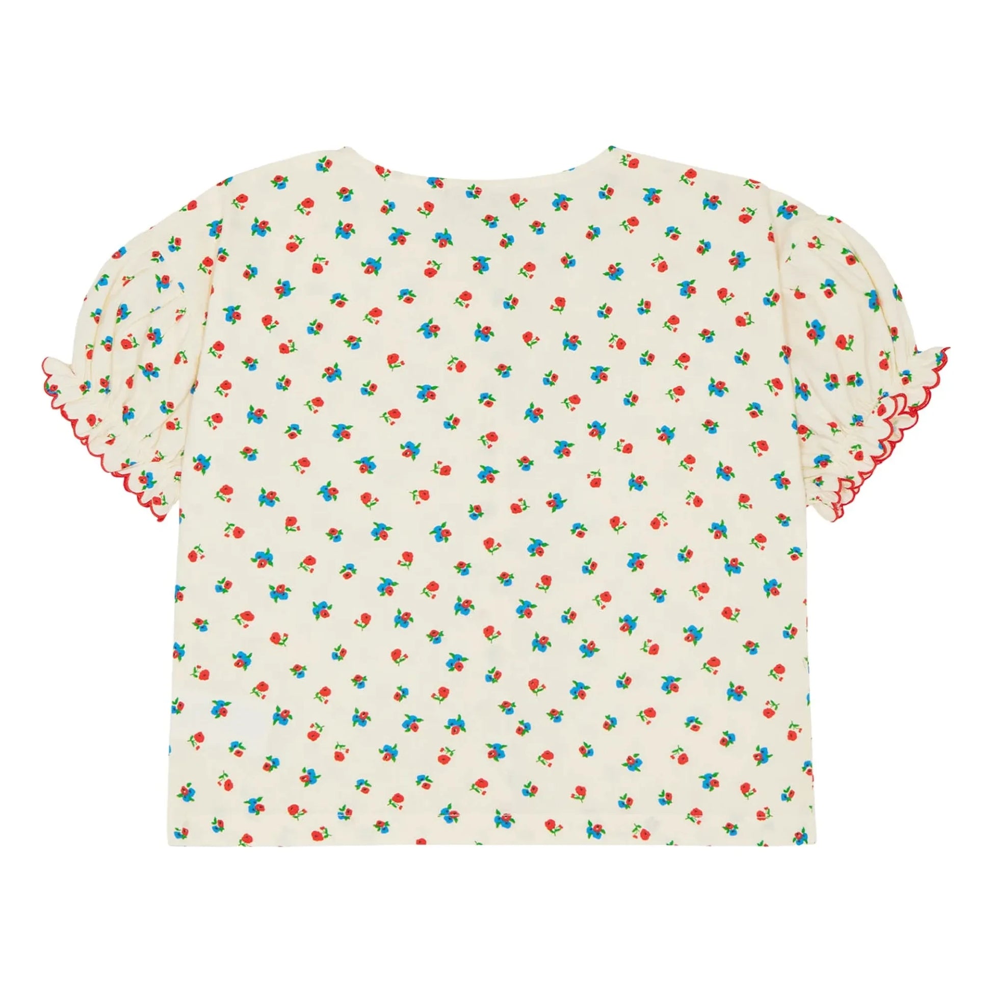 The Campamento - Blouse Fleurie | Ecru