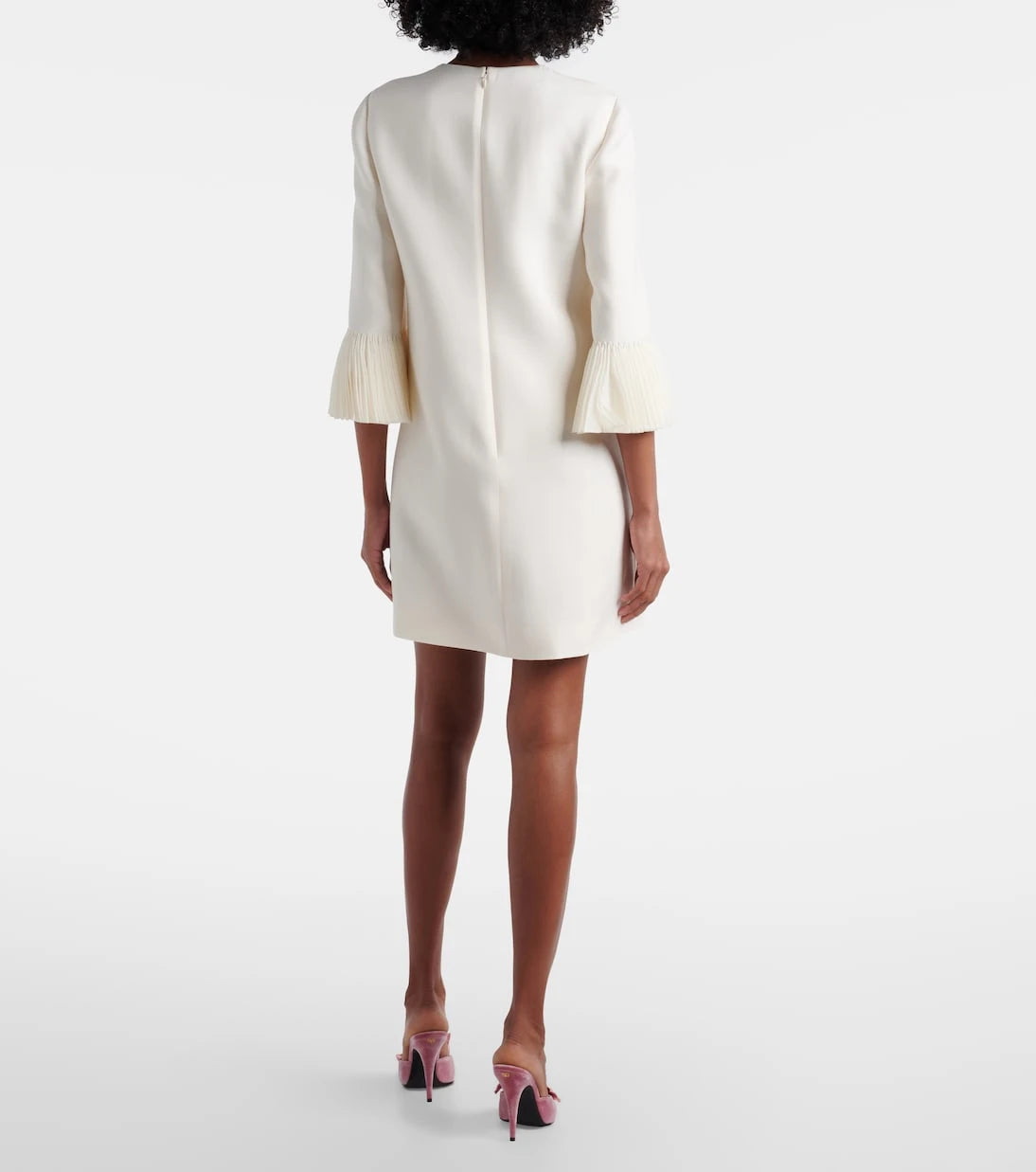 Valentino - Wool and silk minidress
