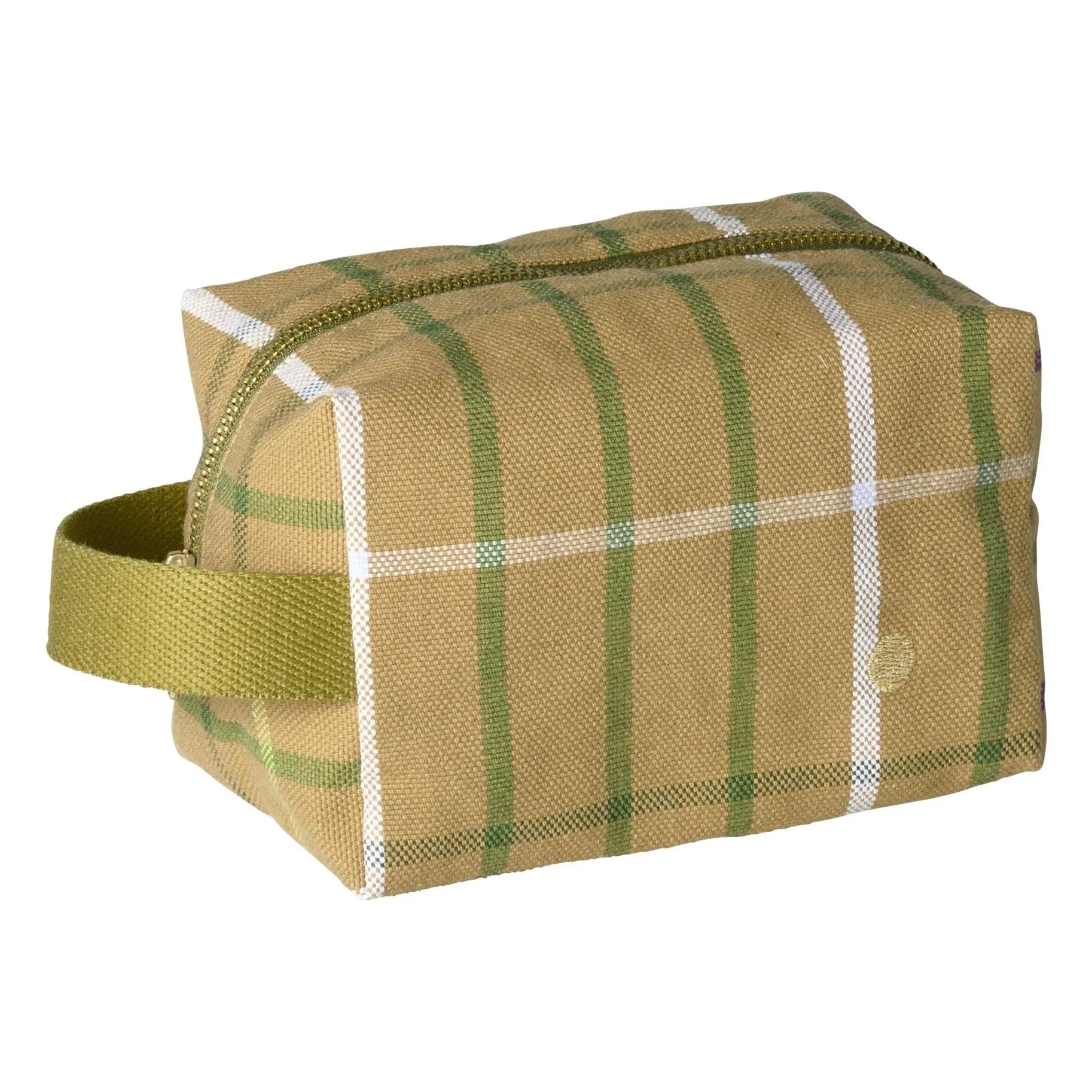 La cerise sur le gâteau - Cube Scotty toiletry bag | Mustard