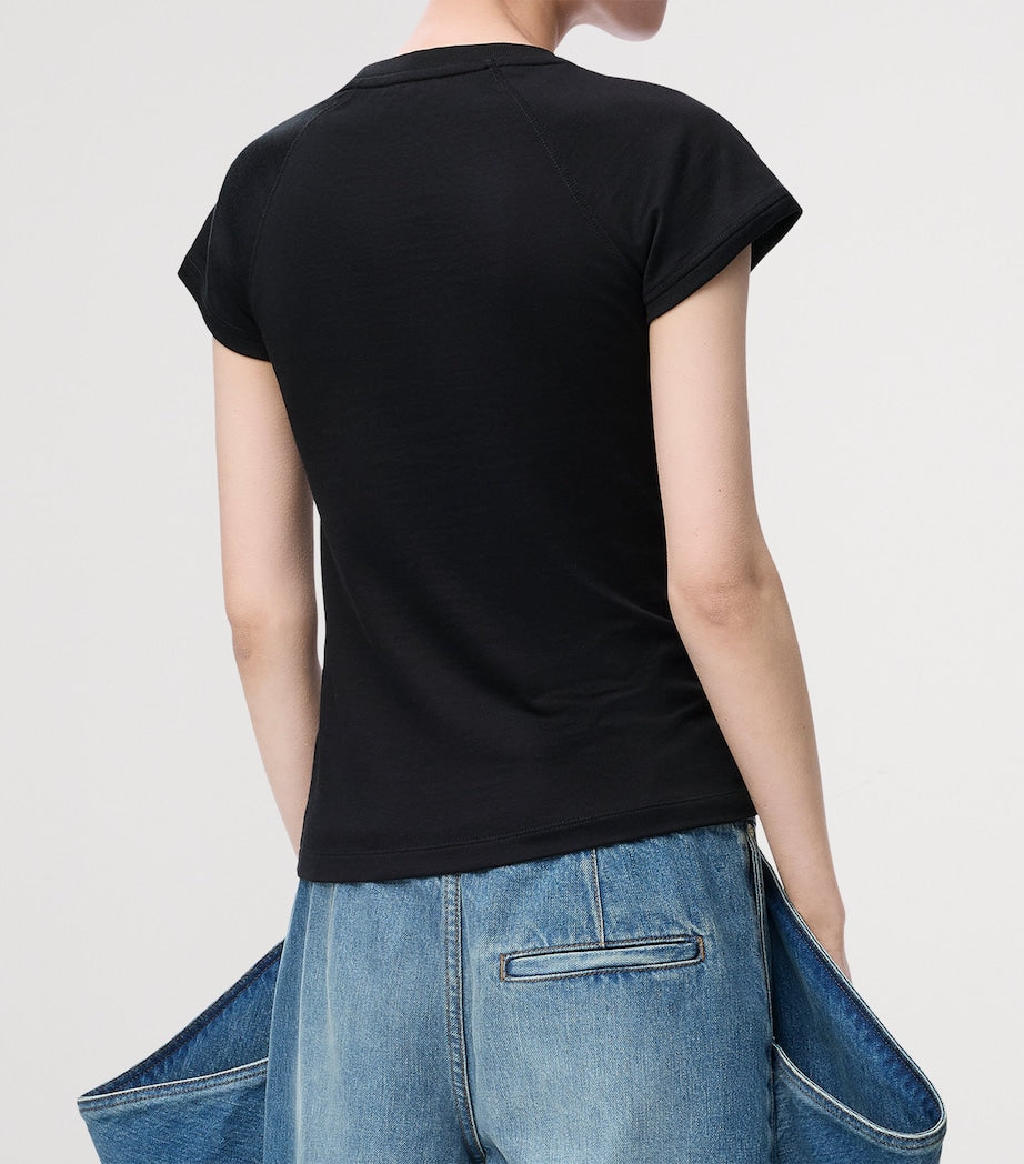 LOEWE Black Anagram Logo T-Shirt