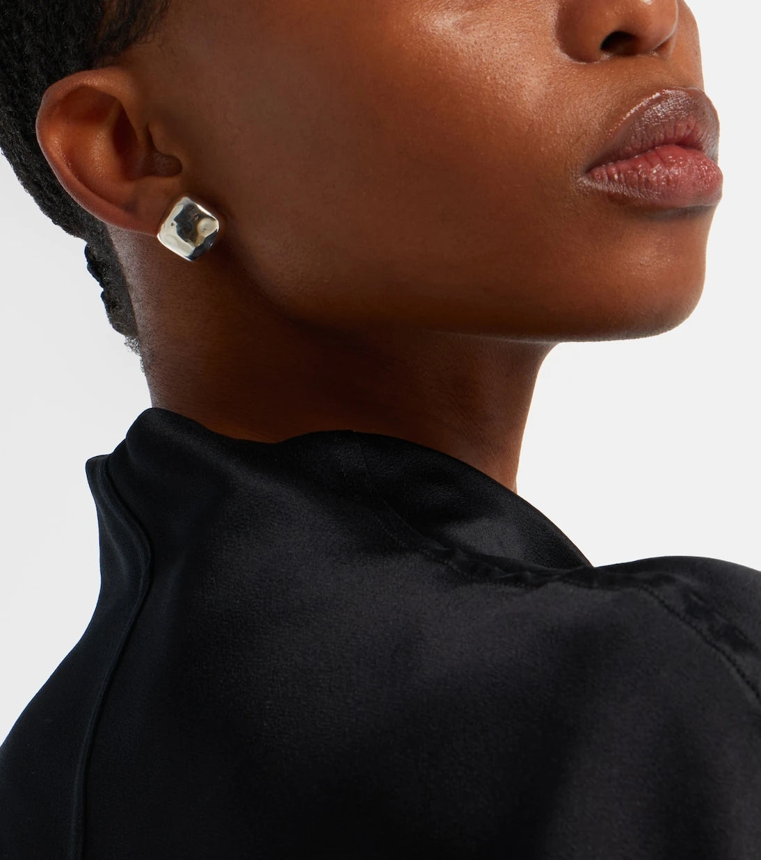 Déhanche - Tetra Small sterling silver earrings