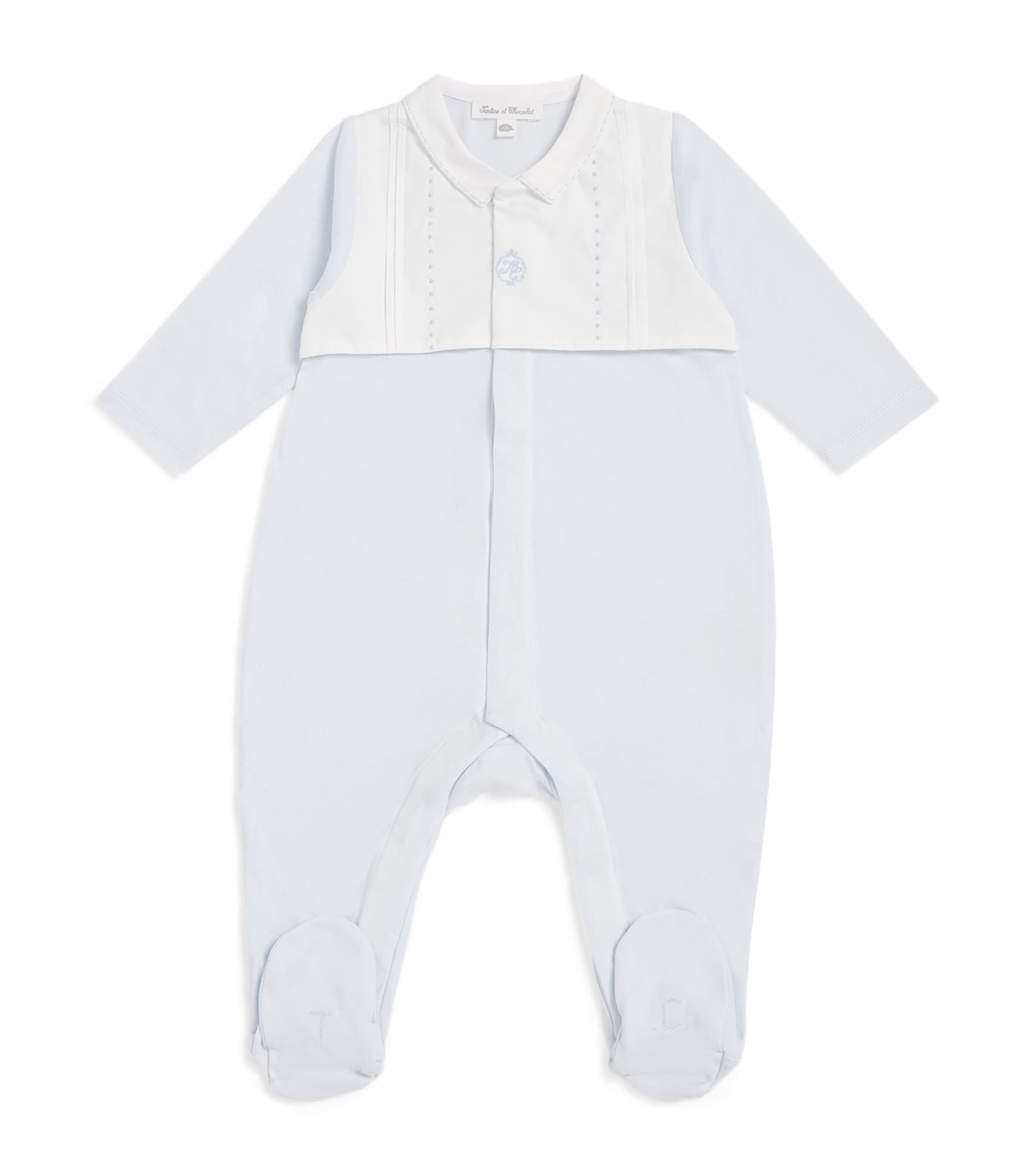 Cotton Embroidered All-In-One (0-24 Months)