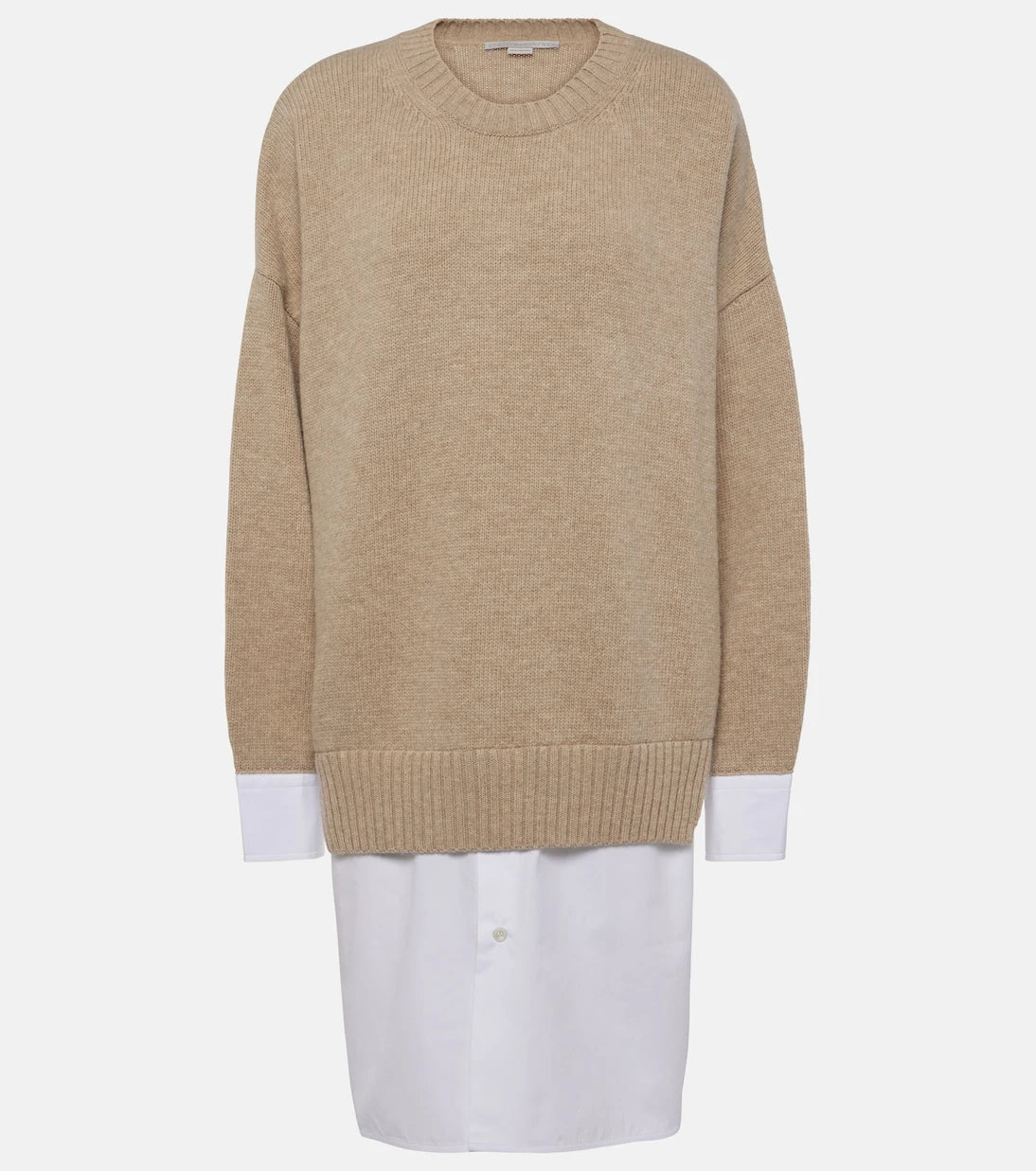 Stella McCartney - Layered virgin wool sweater