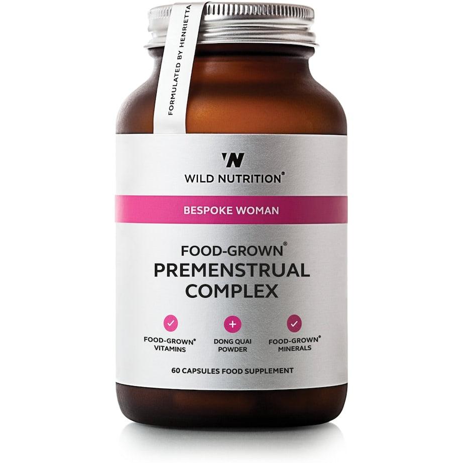 Wild Nutrition Bespoke Woman Food-Grown Premenstrual Support (60 Capsules)