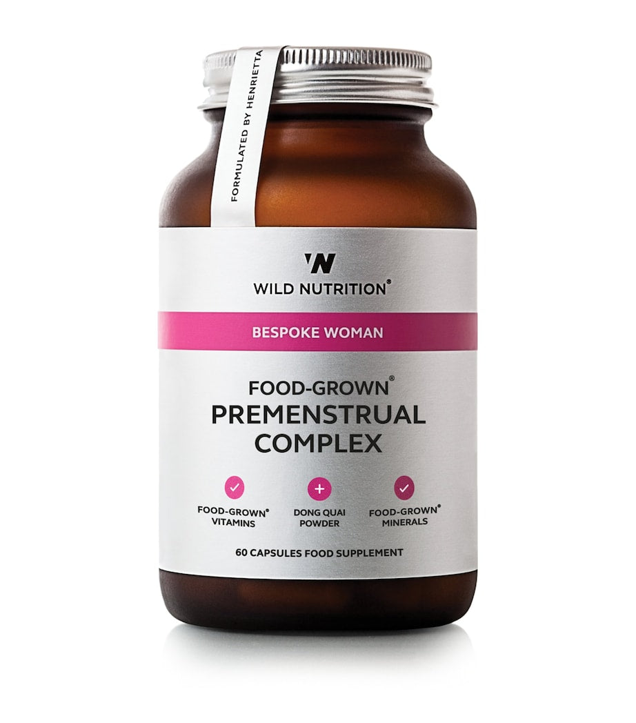 Wild Nutrition Bespoke Woman Food-Grown Premenstrual Support (60 Capsules)
