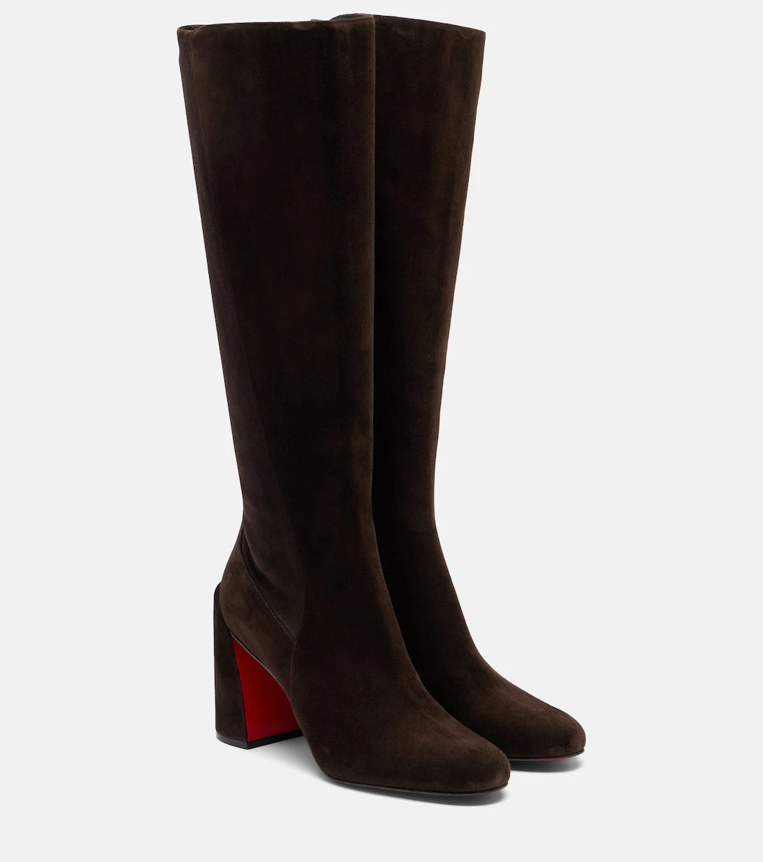 Christian Louboutin - Jane suede knee-high boots