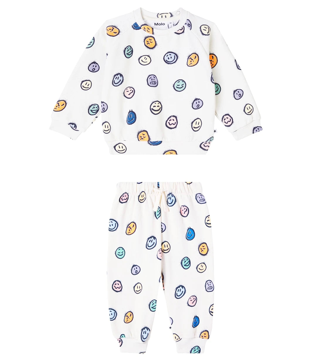 Molo - Baby Disc sweatshirt and Simeon sweatpants set