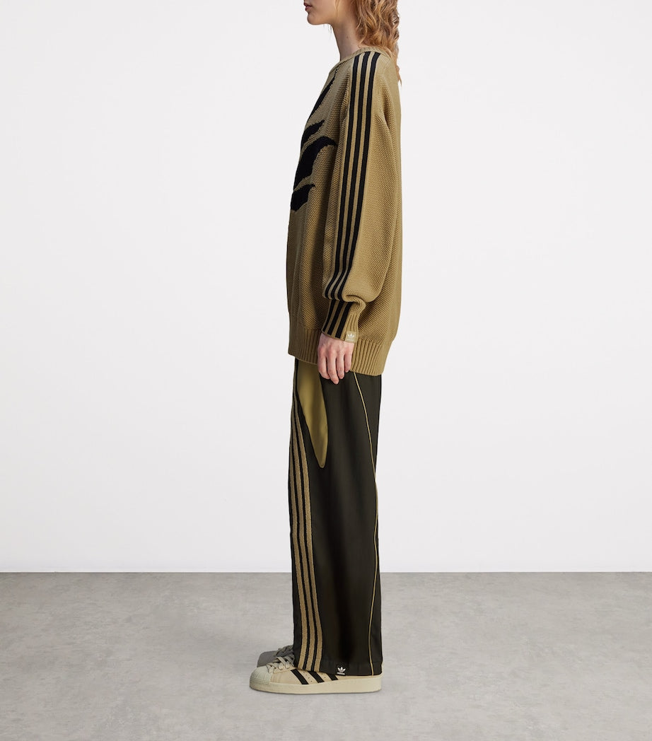 Beige x Song For The Mute Cotton Flower Sweater