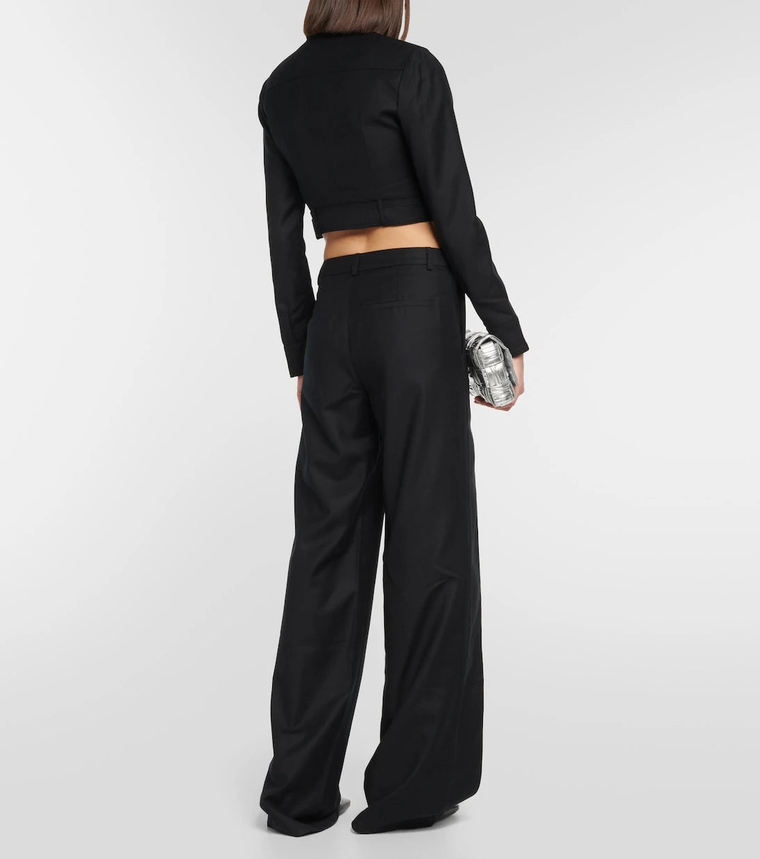 Aya Muse - Tio low-rise wool wide-leg pants
