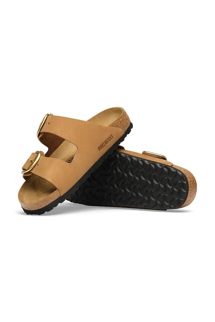 Birkenstock kadın nubuk terlik Arizona Big Buckle Nubuck Leather