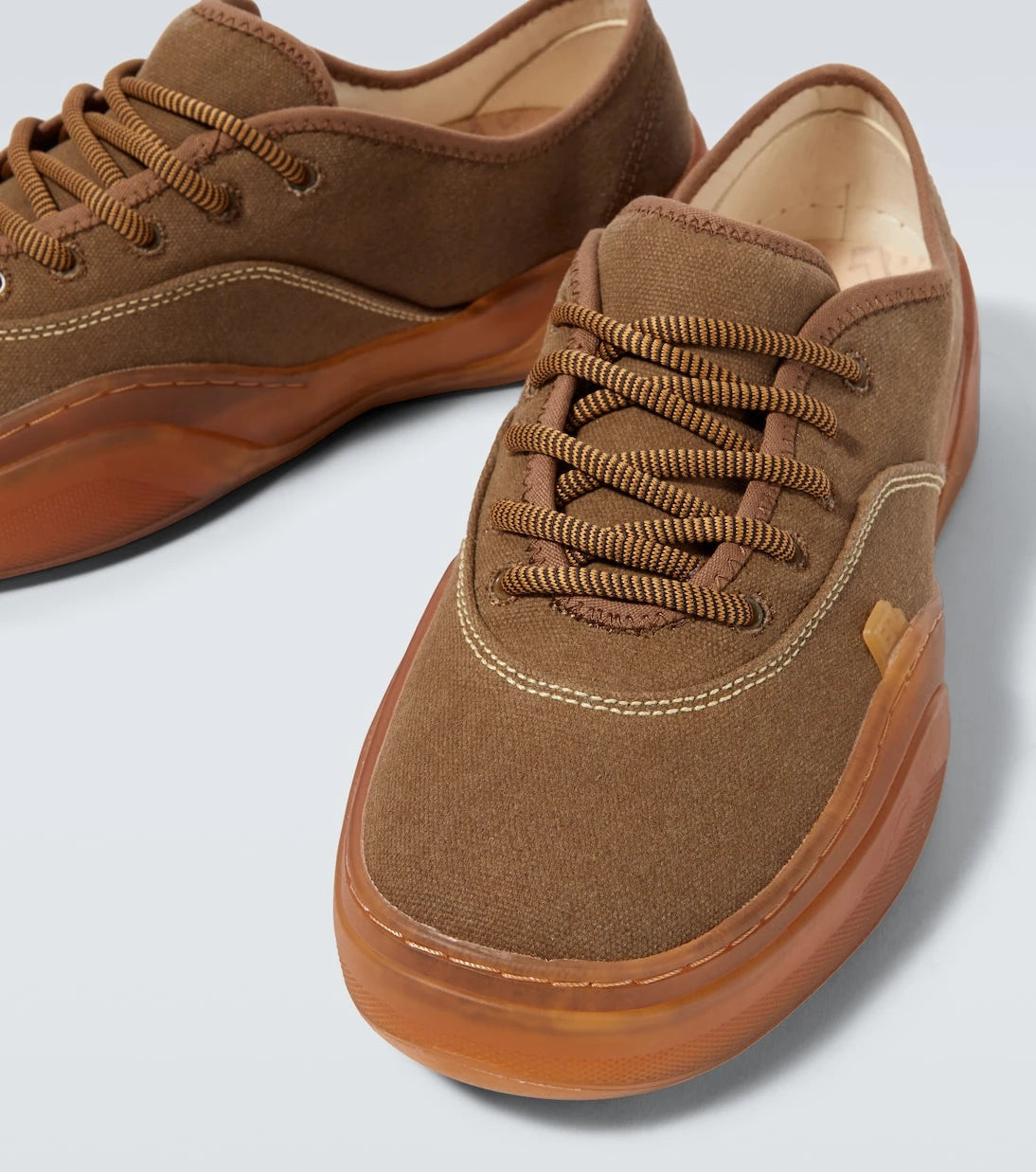 ERL - Canvas low-top sneakers