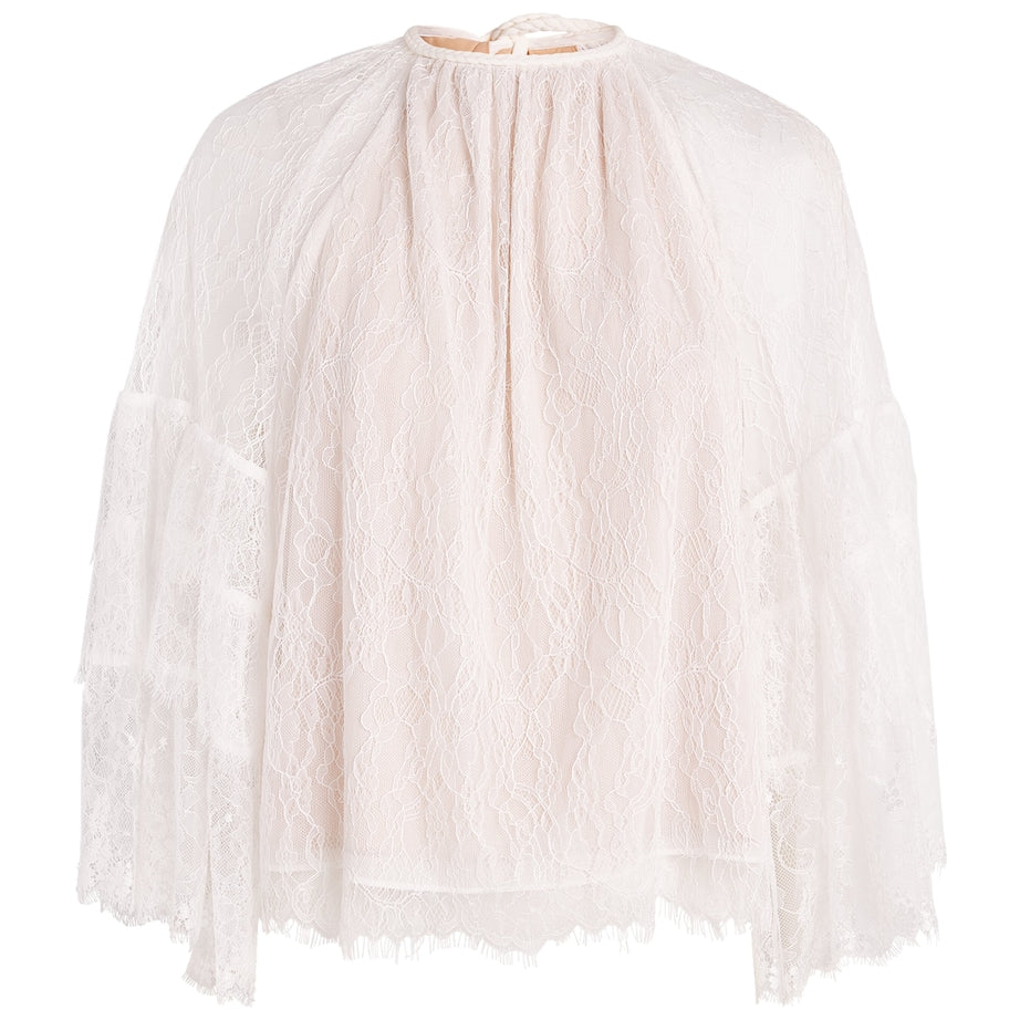 Alice+Olivia Lace Delia Top