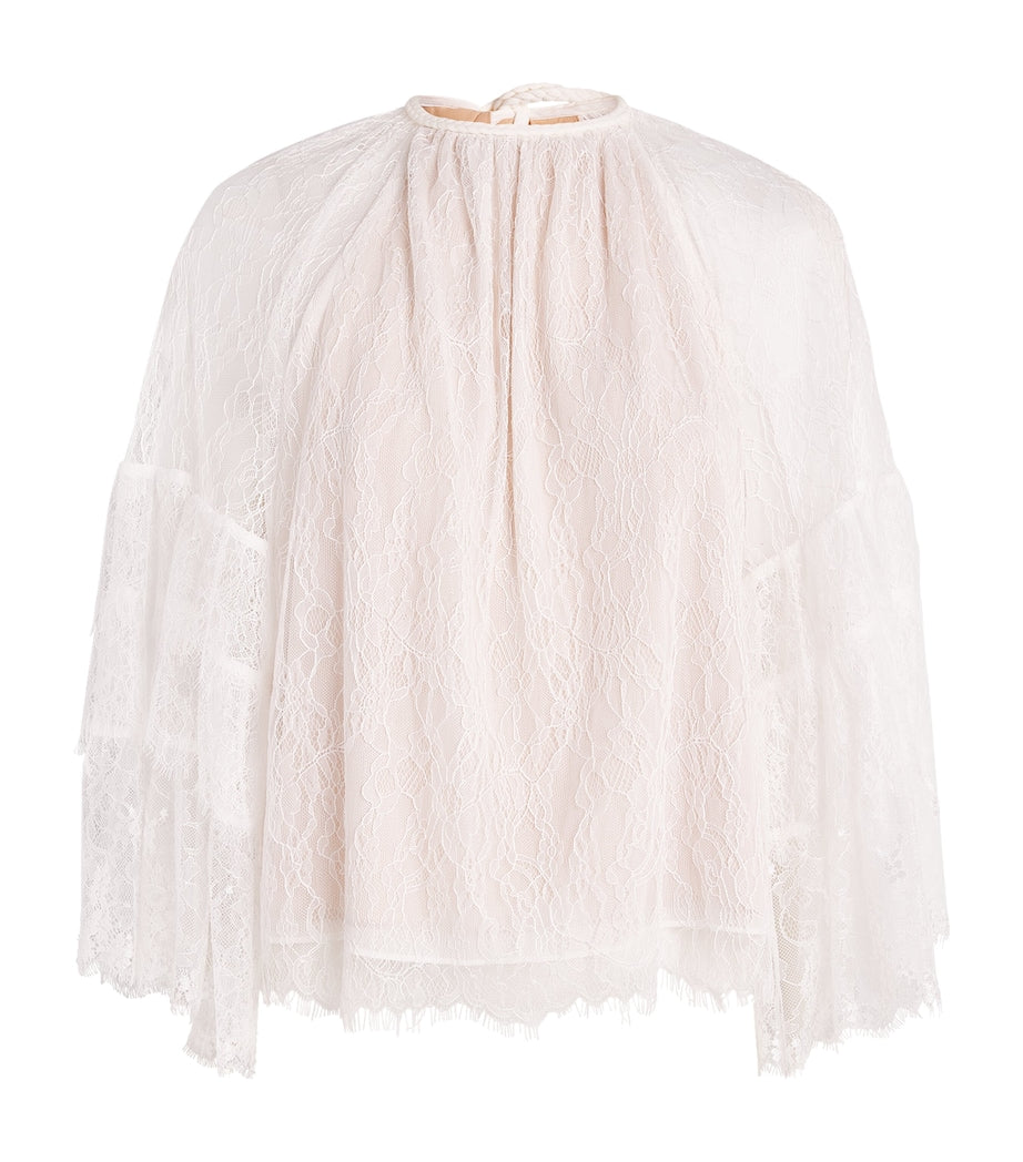 Alice+Olivia Lace Delia Top