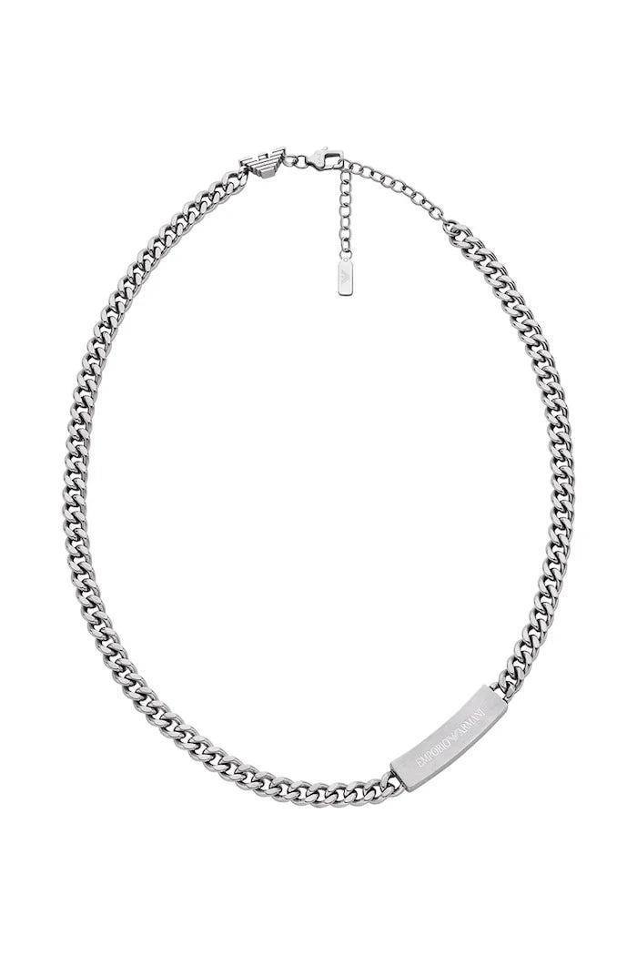Emporio Armani Paslanmaz Çelik Erkek Kolye Eagle Logo