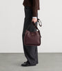 Prada Burgundy Medium Leather Shoulder Bag