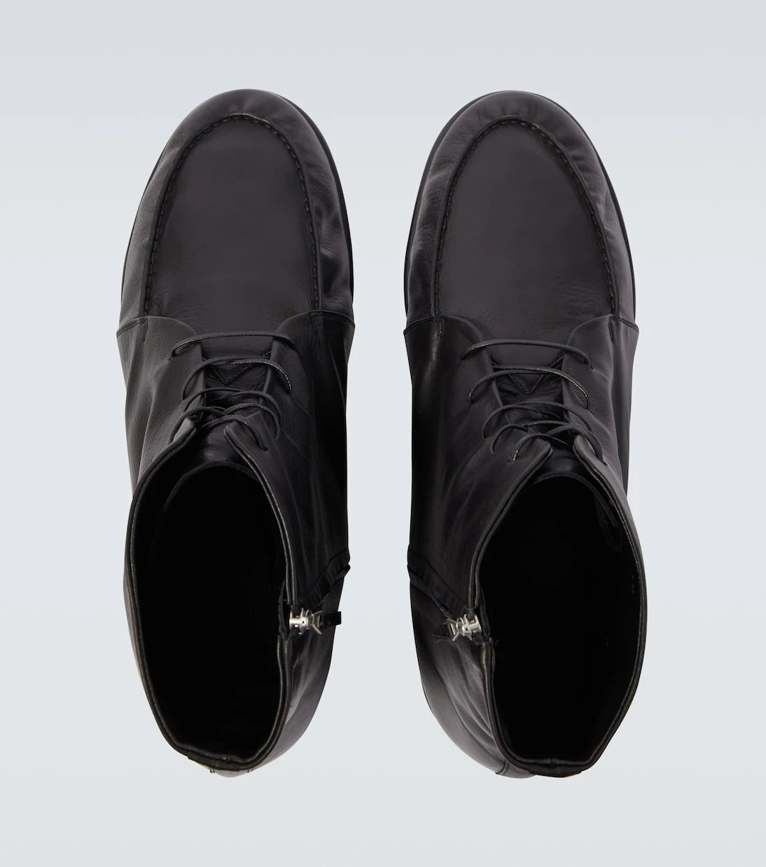 Auralee - Leather Derby boots