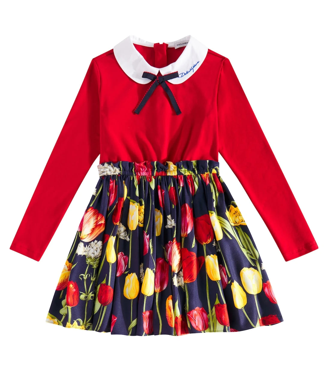 Dolce&Gabbana Kids - فستان بنقشة الزهور