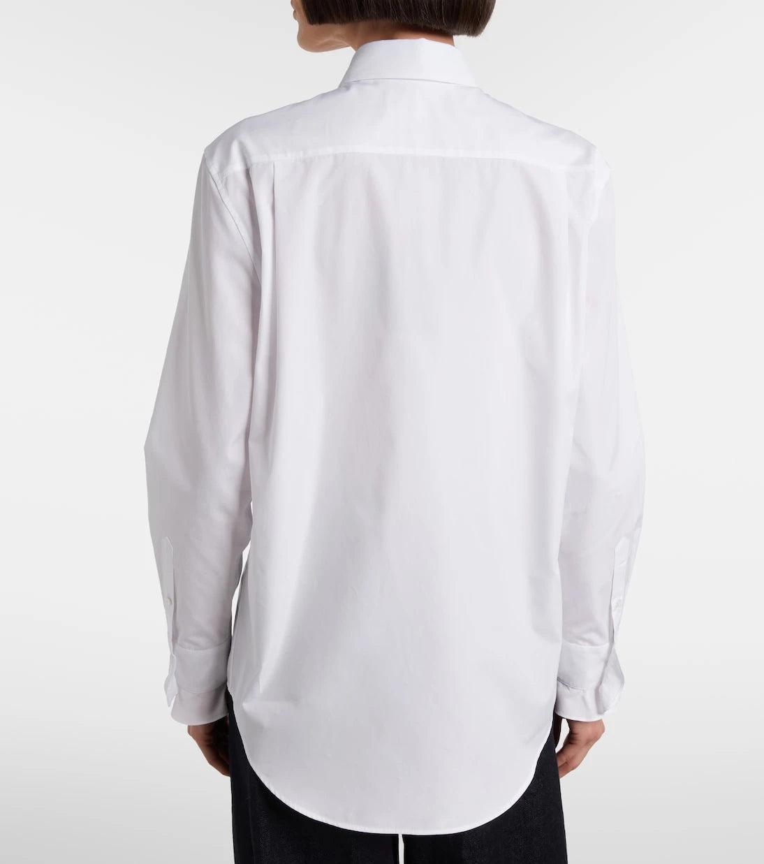 Ralph Lauren Collection - Ruffled cotton poplin shirt
