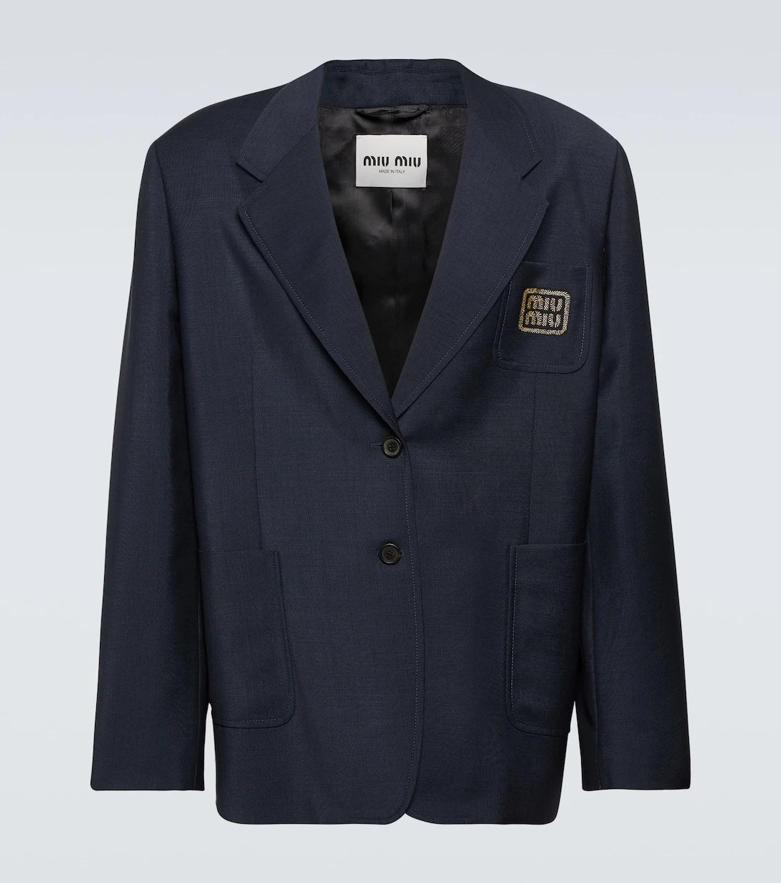 Miu Miu - Mohair and wool blazer
