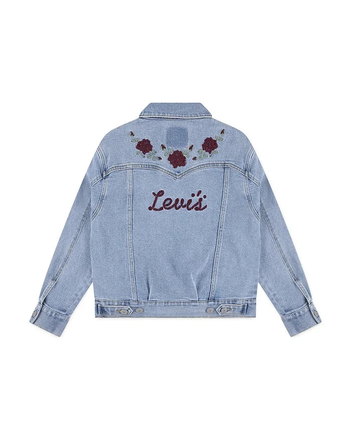 Детско яке Levi's OVERSIZED WESTERN TRUCKER